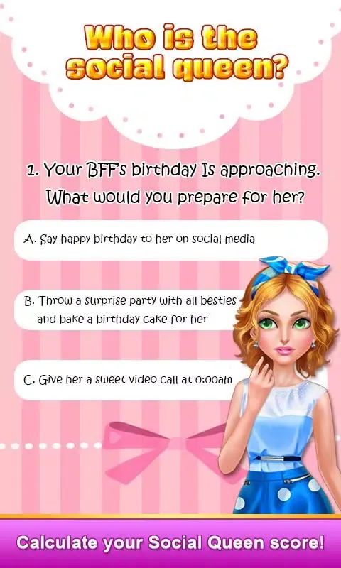Zrzuty ekranu BFF Day - Social Queen 3