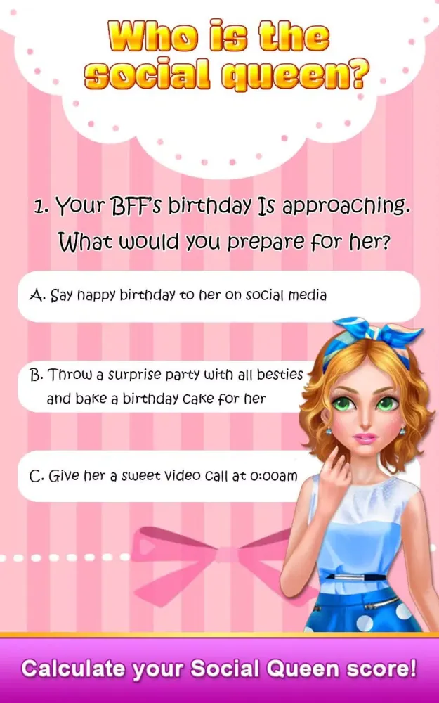 Zrzuty ekranu BFF Day - Social Queen 3