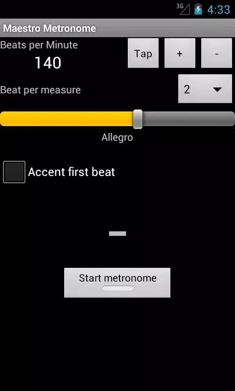 Maestro Metronome Screenshots