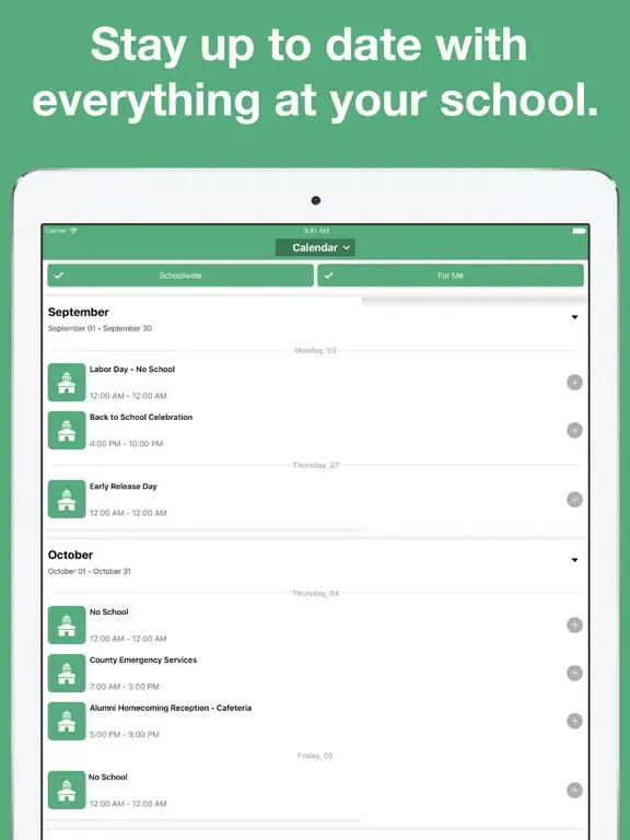 Wellington Elementary iPad  Ekran Görüntüleri