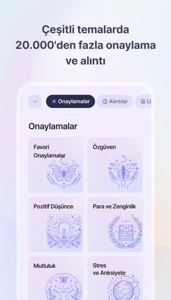 Yessi (Pozitif onaylamalar) سکرین شاٹس