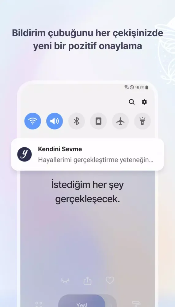 Yessi (Pozitif onaylamalar) سکرین شاٹس