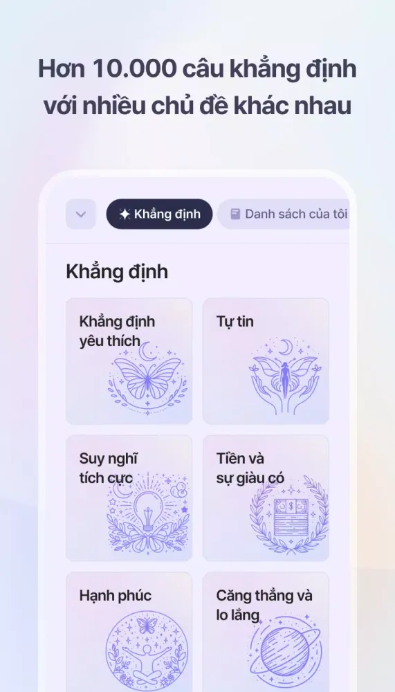Capturas de tela do Yessi (khẳng định tích cực)