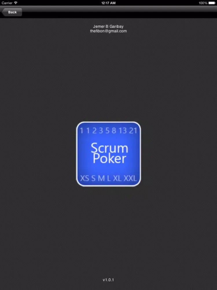 Scrum Poker (Agile Planning) iPad 應用截圖