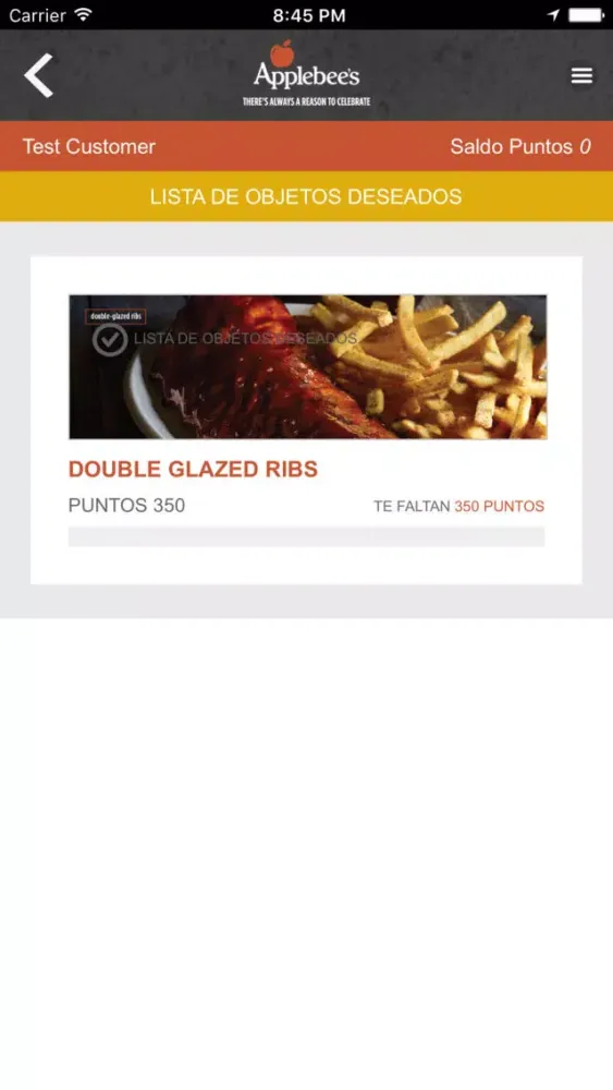 Applebee's Special Guest应用截图