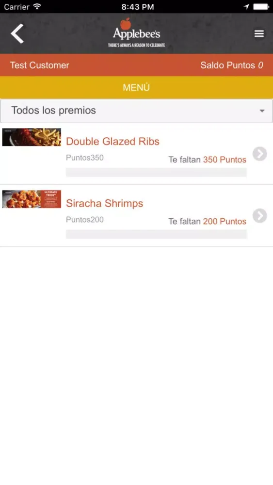 Applebee's Special Guest应用截图