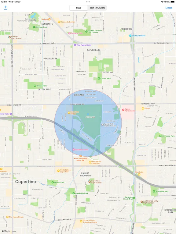 Tangkapan layar PostgreSQL Client iPad