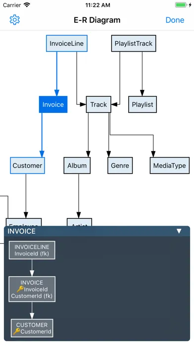 SQLite Mobile Client Screenshots