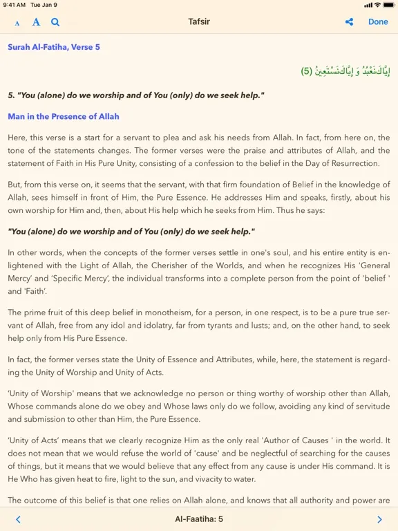 Quran Hadi English (AhlulBayt) iPad  Screenshots
