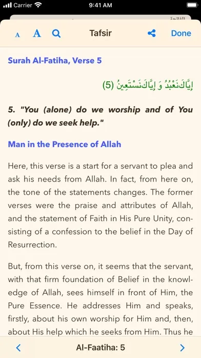Quran Hadi English (AhlulBayt) Screenshots