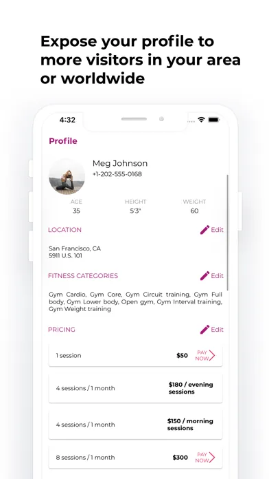 FitGen for Personal Trainer स्क्रीनशॉट
