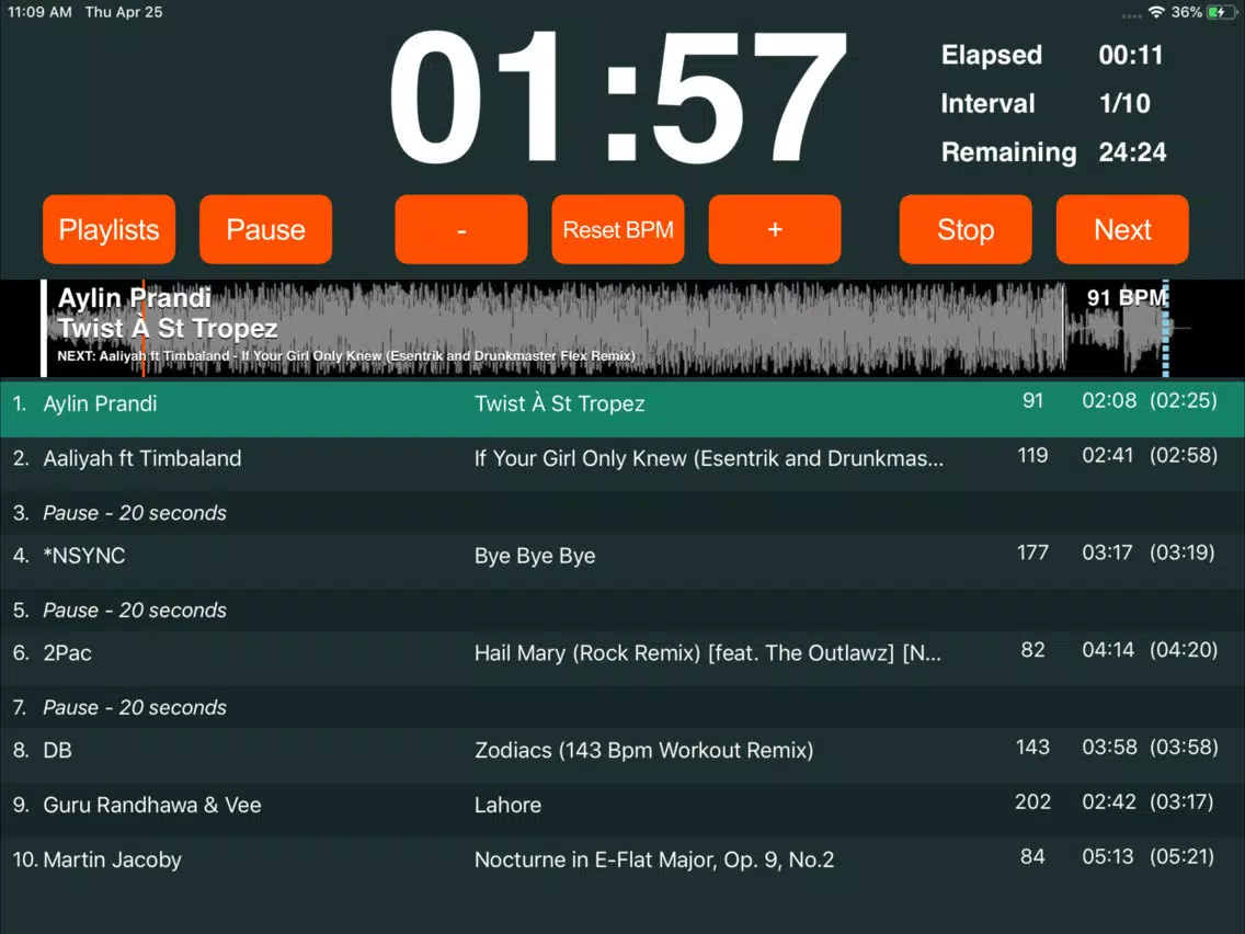 تصاویر FitnessPlayer - Mix & Create iPad 