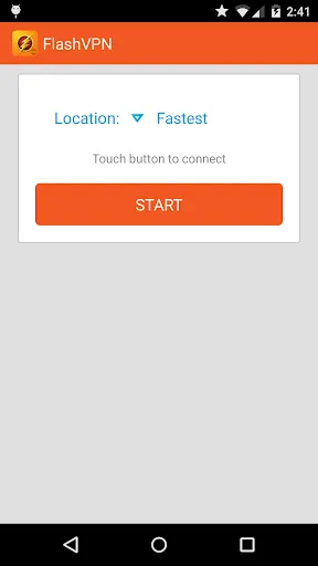 Tangkapan layar FlashVPN Fast VPN Proxy
