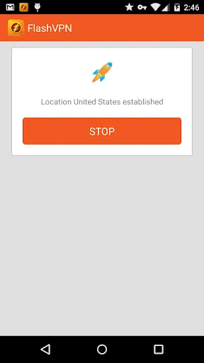 Tangkapan layar FlashVPN Fast VPN Proxy