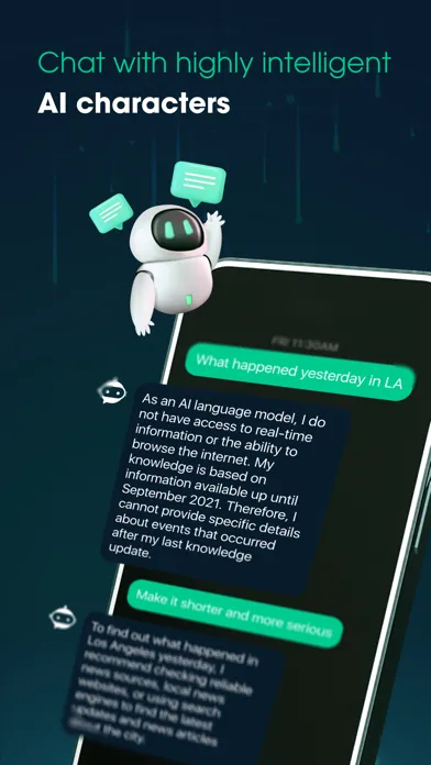 Capturas de tela do AI Chatbot: Ask everything