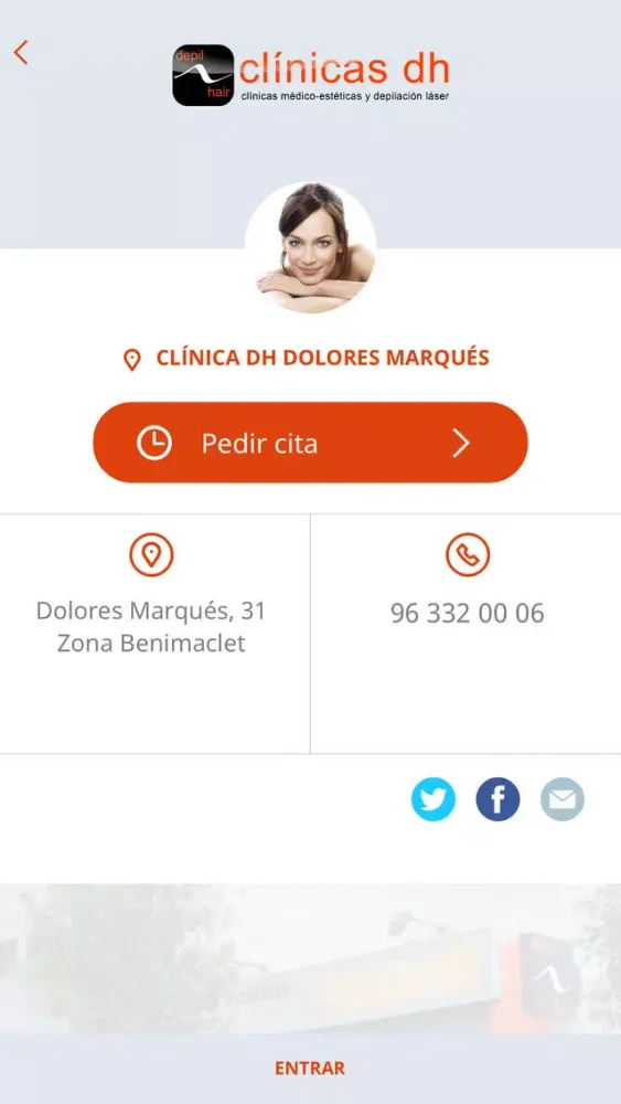 Clínicas DH Screenshots