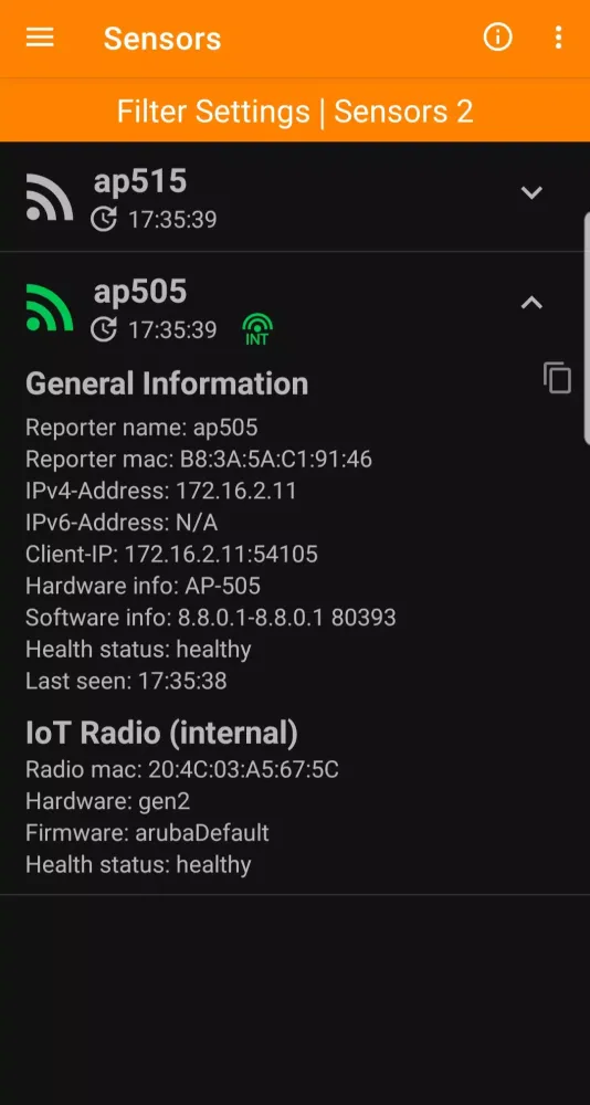 IoT-Utilities سکرین شاٹس