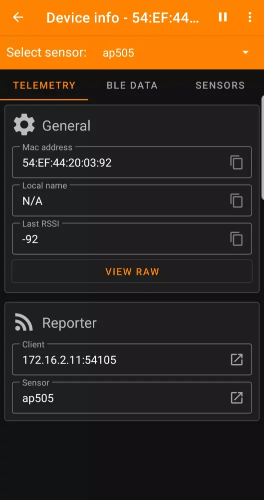 IoT-Utilities سکرین شاٹس