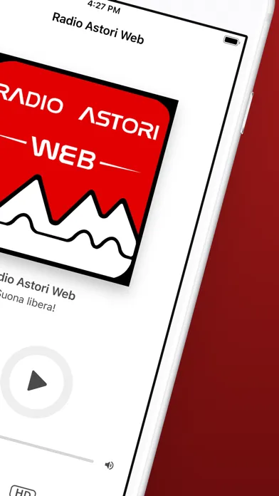 Radio Astori Web Screenshots