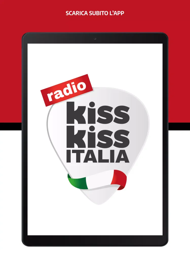 Tangkapan layar Radio Kiss Kiss Italia