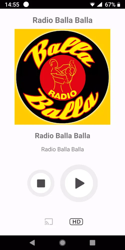 ภาพหน้าจอของ Radio Balla Balla