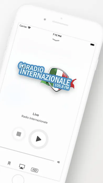 Screenshot di Radio Internazionale