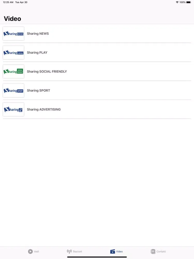 Screenshot di Sharing Plus iPad 