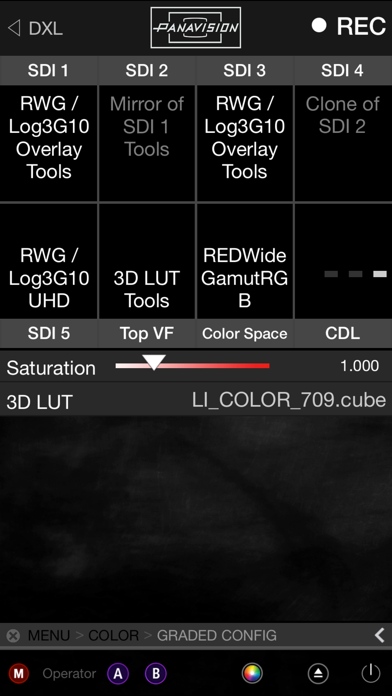 ภาพหน้าจอของ DXL Control