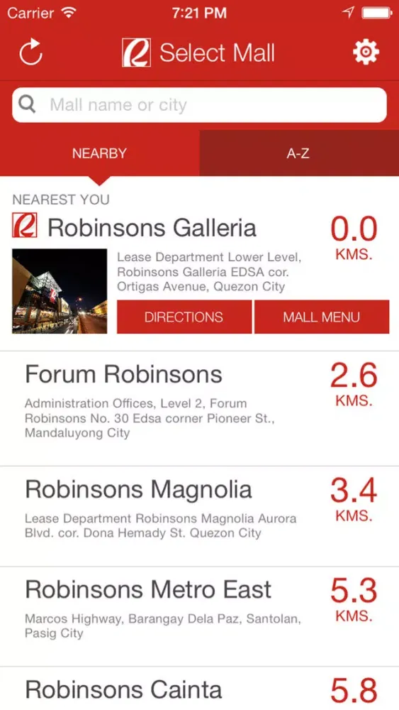 Robinsons Malls Screenshots