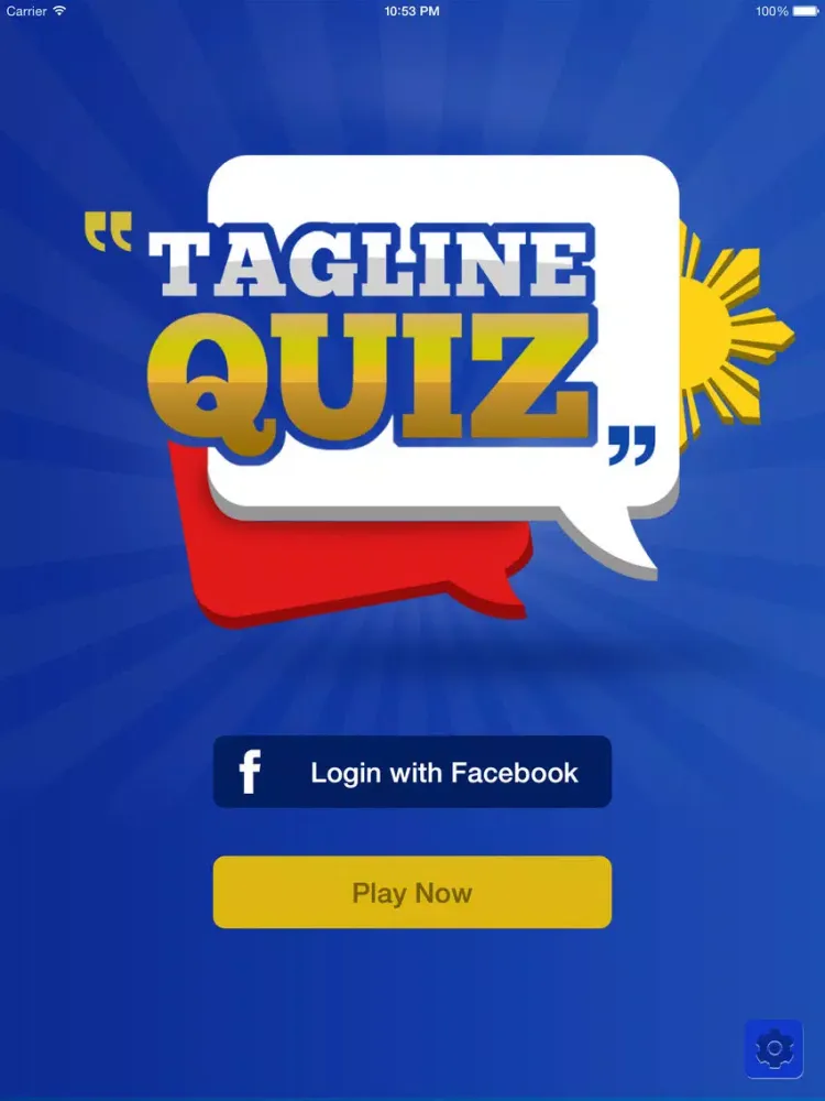 Tagline Quiz iPad  Screenshots