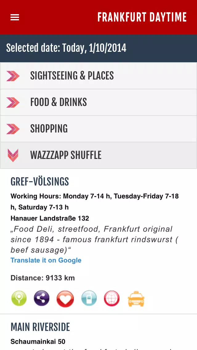 Wazzzapp Frankfurt应用截图