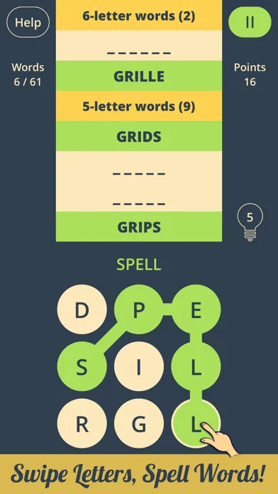 Spell Grid 2 : Jumble Letters應用截圖