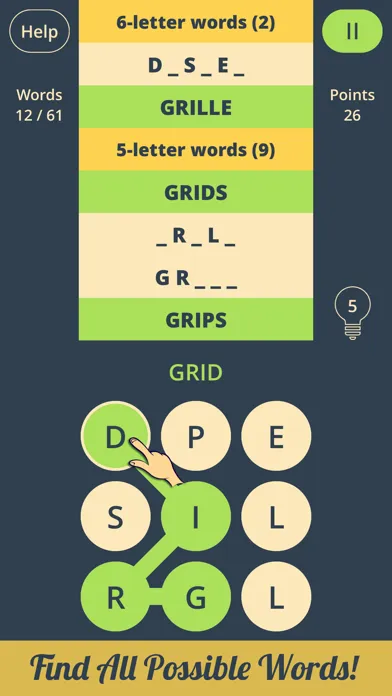 Spell Grid 2 : Jumble Letters應用截圖