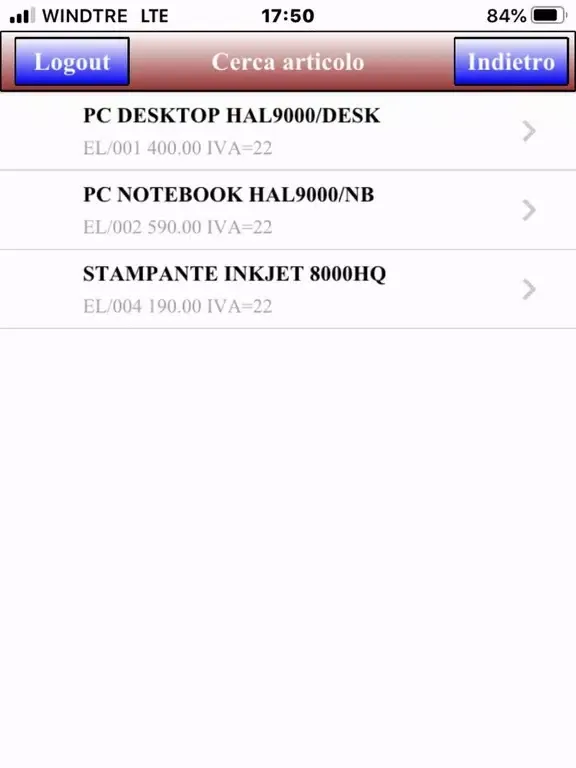 ภาพหน้าจอของ Friend3000Vendite iPad 