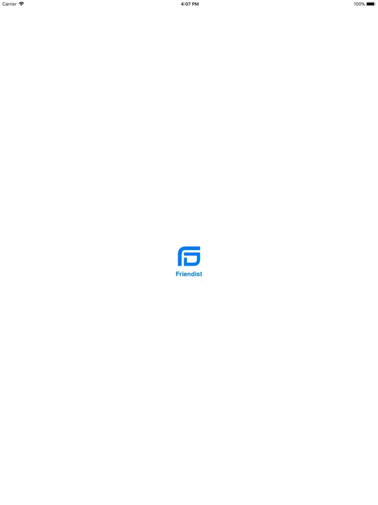 Friendist iPad  スクリーンショット