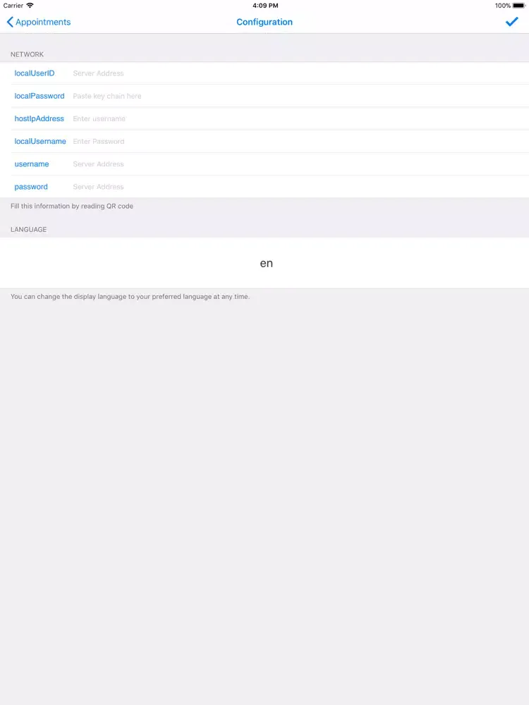 Friendist iPad  スクリーンショット