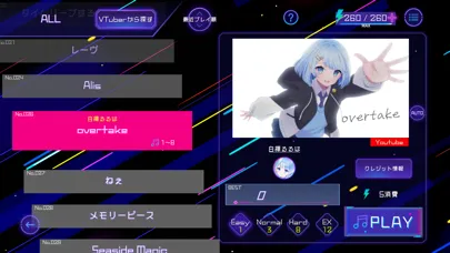 تصاویر Vbeat -VTuber's rhythm game-