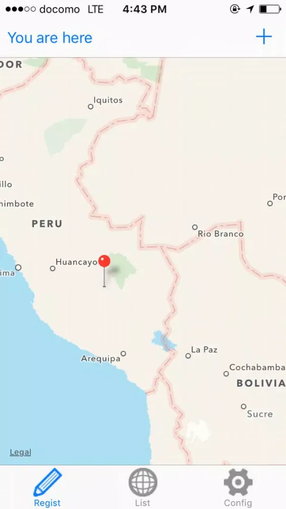 Screenshot di My Travel Map - Original map only for me.
