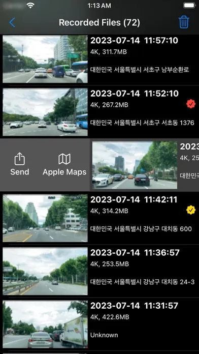 Capturas de tela do Themis Black Box