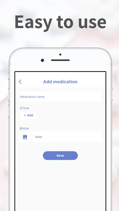 Captures d'écran de Cute Pill Reminder