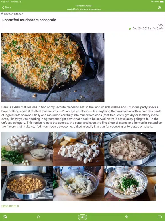 Tangkapan layar Sylfeed for iPad iPad 