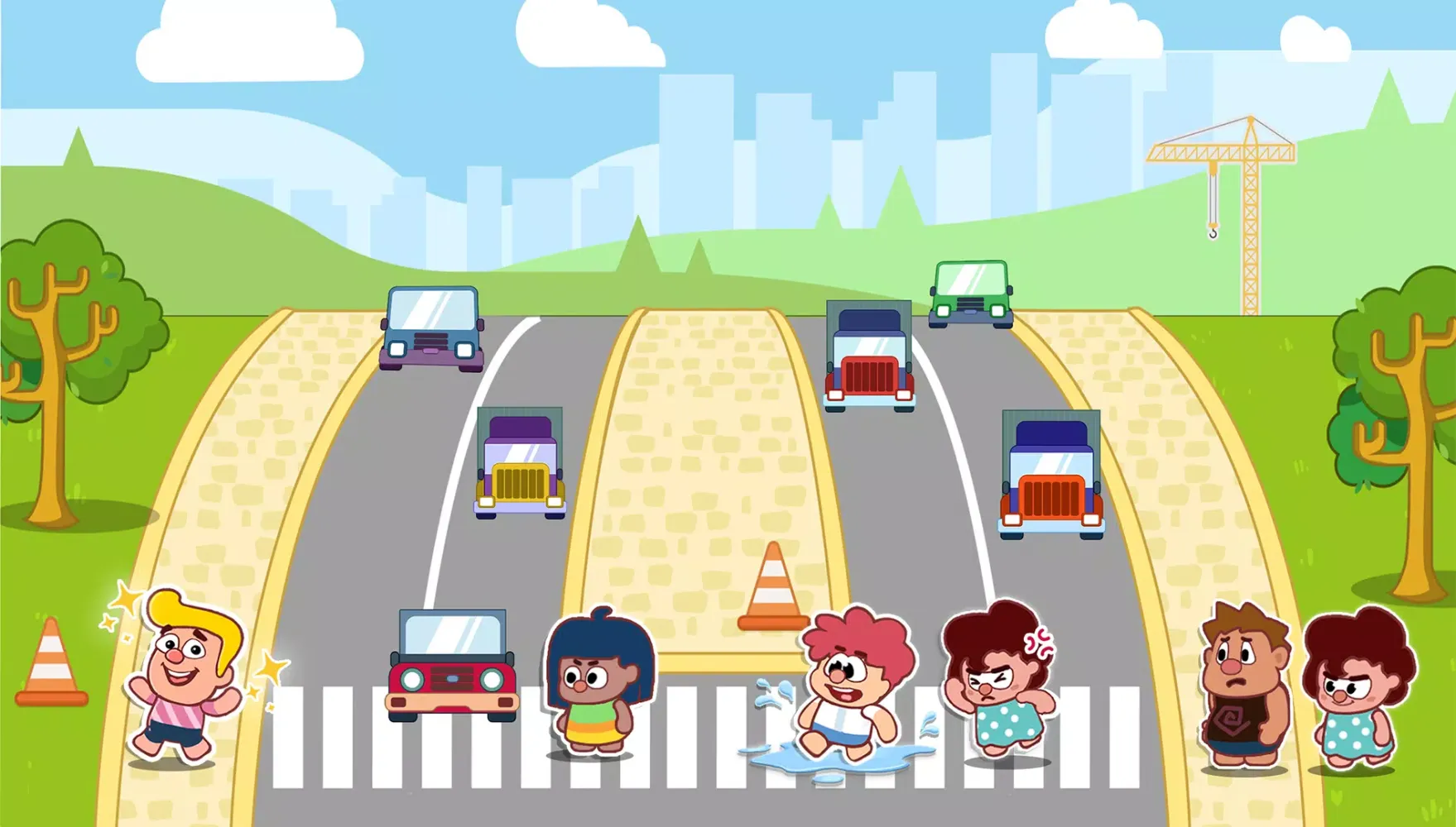 Rush Hour: Crossing Game スクリーンショット