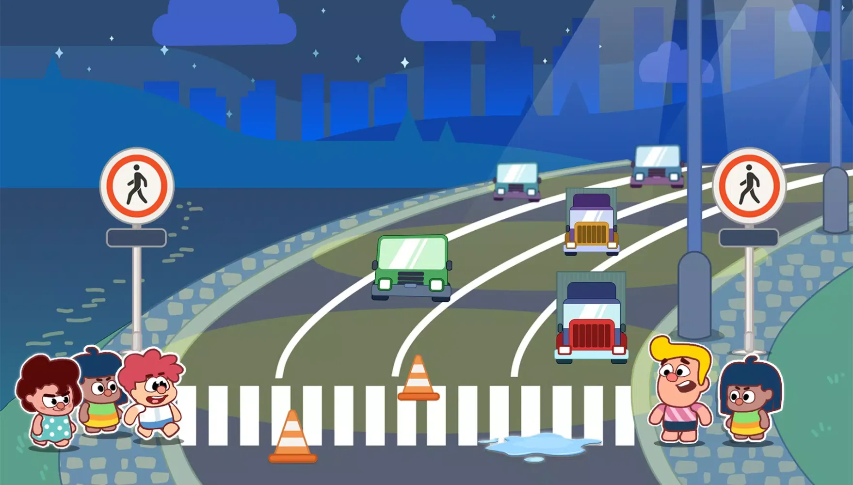 Rush Hour: Crossing Game スクリーンショット