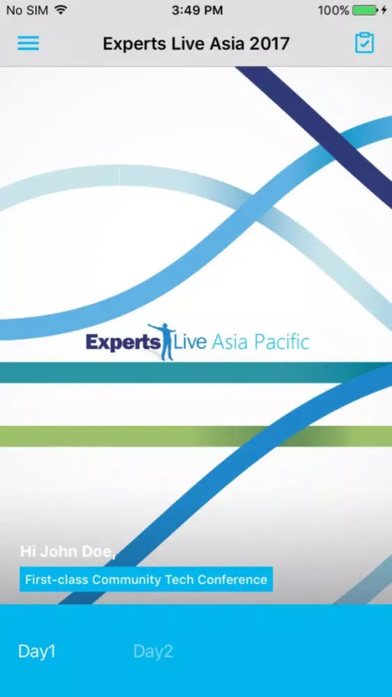 Ảnh chụp màn hình của Experts Live Asia 2017