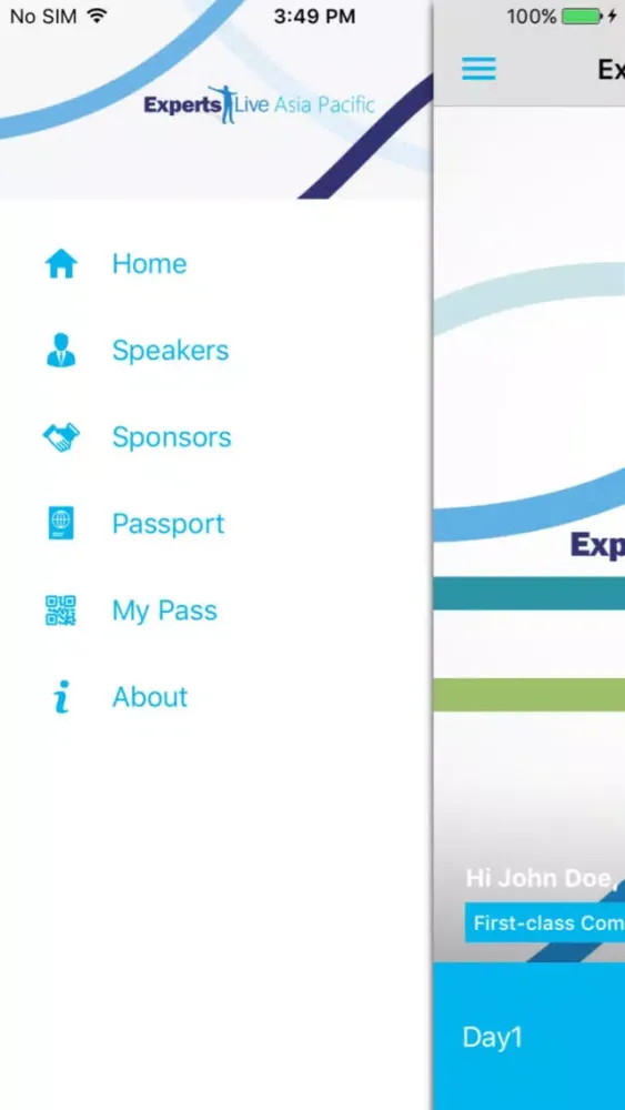 Ảnh chụp màn hình của Experts Live Asia 2017