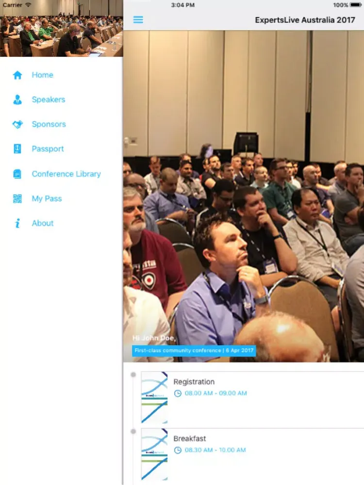 ExpertsLive Australia 2017 iPad  স্ক্রিনশট