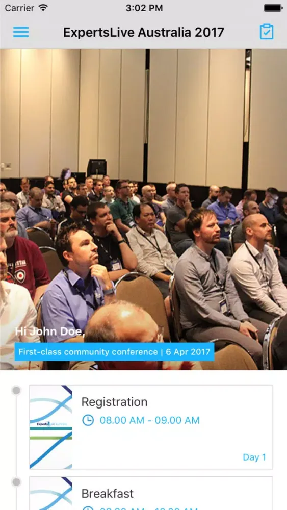 ExpertsLive Australia 2017 স্ক্রিনশট