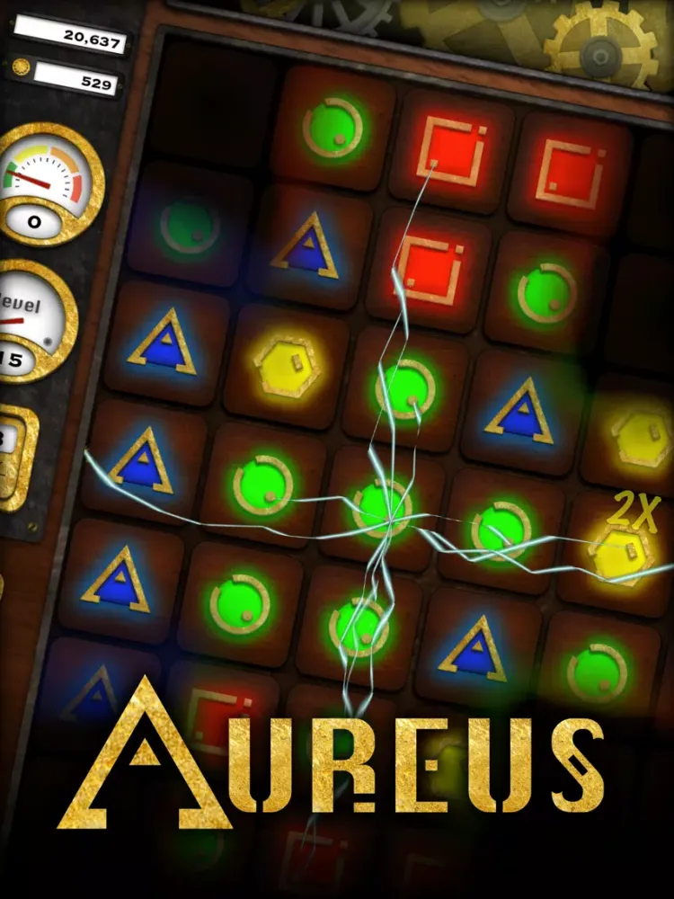 Tangkapan layar Aureus Prime iPad 