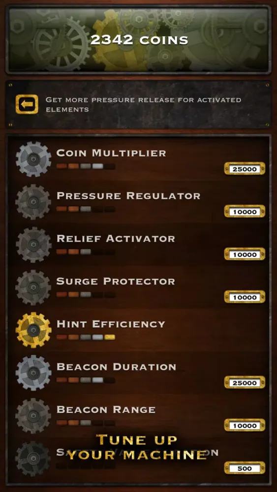 Tangkapan layar Aureus Prime
