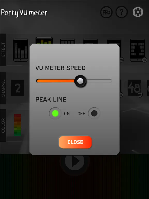 صور Party VU meter iPad 